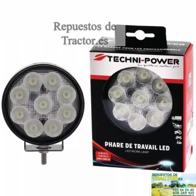 FOCO LED REDONDO 3800LM